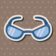 glasses theme elements vector eps N36