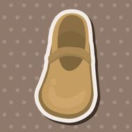 shoe style theme elements vector eps N40