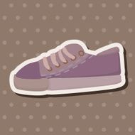 shoe style theme elements vector eps N41