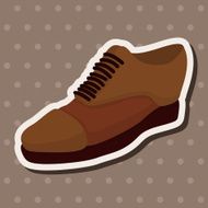 shoe style theme elements vector eps N45