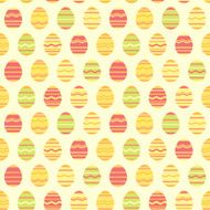 Seamless easter egg spring colorful pattern N7