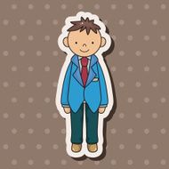 boy man cartoon theme elements vector eps N51