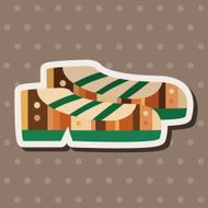 shoe style theme elements vector eps N53