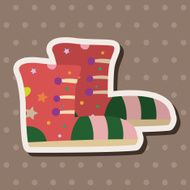 shoe style theme elements vector eps N56