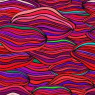 Abstract seamless background consisting of colorful geometric shapes N3