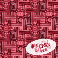 Marsala inspired seamless trendy pattern fashionable sophisticat
