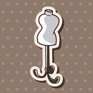 Modeling racks theme elements vector eps N4