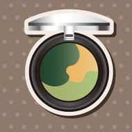 cosmetics theme elements vector eps N24