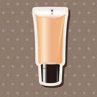 cosmetics foundation theme elements vector eps N8