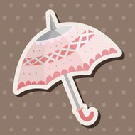 Umbrella theme elements vector eps N111