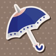 Umbrella theme elements vector eps N112