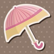 Umbrella theme elements vector eps N115
