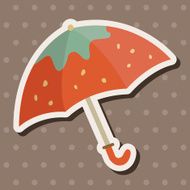 Umbrella theme elements vector eps N117