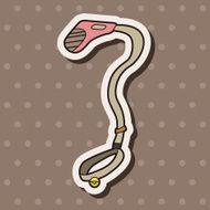 Pet dog chains theme elements vector eps10 N3