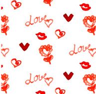 Romantic Watercolor Pattern