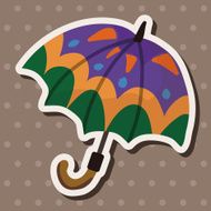 Umbrella theme elemets vector eps N67