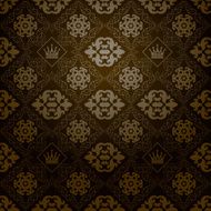Retro Wallpaper Background Dark N2