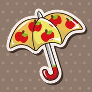 Umbrella theme elements vector eps N119