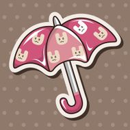 Umbrella theme elements vector eps N122