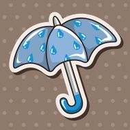 Umbrella theme elements vector eps N124