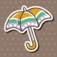 Umbrella theme elements vector eps N126