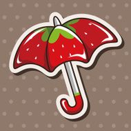 Umbrella theme elements vector eps N127