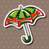 Umbrella theme elements vector eps N128