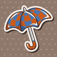 Umbrella theme elements vector eps N129
