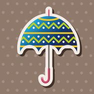 Umbrella theme elements vector eps N139