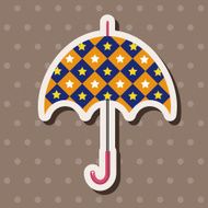 Umbrella theme elements vector eps N140