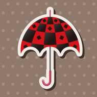 Umbrella theme elements vector eps N141