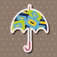 Umbrella theme elements vector eps N142