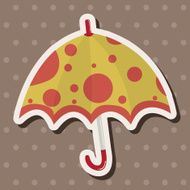 Umbrella theme elemets vector eps N84