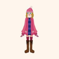 lady girl cartoon theme elements N224