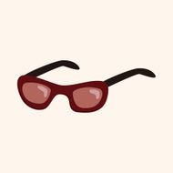 glasses theme elements vector eps N41