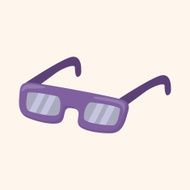 glasses theme elements vector eps N47