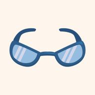 glasses theme elements vector eps N48