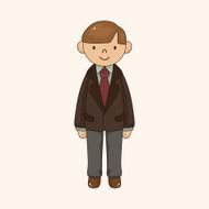 boy man cartoon theme elements vector eps N64
