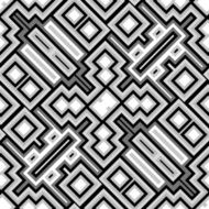 Black and white seamless abstract texture N2