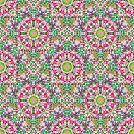 Abstract Seamless Color Geometric Vector Pattern N2