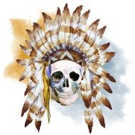 Native skull