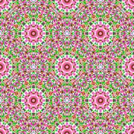 Abstract Seamless Color Geometric Vector Pattern N3