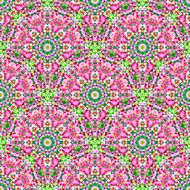 Abstract Seamless Color Geometric Vector Pattern N4