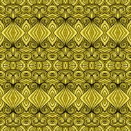 Seamless Abstract Tribal Pattern (Vector) N15