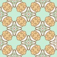 Seamless Vintage Lace Pattern (Vector) N33