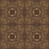 Seamless Vintage Lace Pattern (Vector) N40