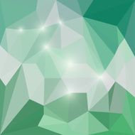 Abstract bright polygonal triangular background with glaring lights for design N15