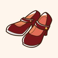 high heels theme elements vector eps N2