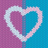 Valentines day heart design