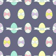 Background with Easter decorative eggs